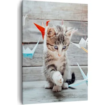 Obraz Obraz na plátně do obýváku ložnice 50x70 zvířata obrazy na zeď canvas