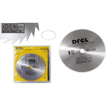 Pilový kotouč KOTOUČOVÁ PILA, KOTOUČ NA DŘEVO 315 mm x 80 ZUBŮ