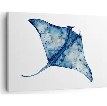 Obraz Obraz na plátně do obýváku ložnice 70x50 rejnok foto obrazy na zeď