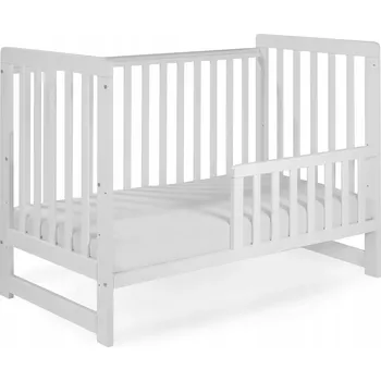 Dětská postýlka Dřevěná postýlka Tomi 60 x 120 cm bílá