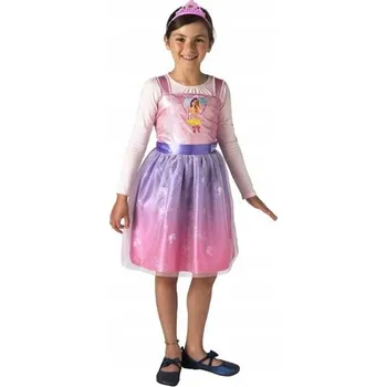 Karnevalový kostým KOSTÝM BARBIE BIJOUX RŮŽOVÁ FIALOVÁ LICENCE 104