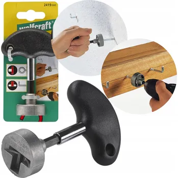 Šroubovák Šroubovák pro ploché hákové bity Wolfcraft 2419000