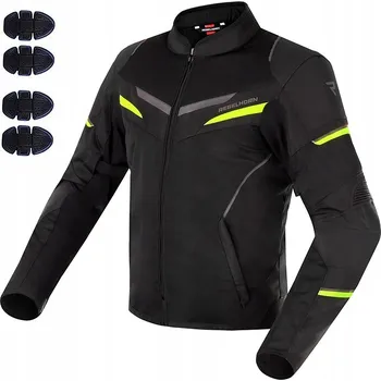 Moto bunda Motocyklová bunda Rebelhorn Flux vel. S černo-žlutá
