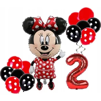 Balónek BALÓNKY sada narozeniny 2 roky MYŠKA MINI MINNIE