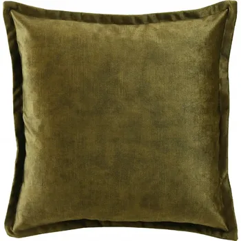 Povlečení POVLEČENÍ na polštář SAMETOVÉ zelené 50x50cm