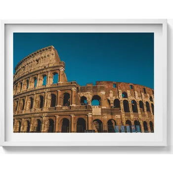Obraz Dekorativní obraz v rámu na zeď do obýváku Koloseum v Itálii 80x60 cm