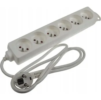 Napájecí kabel Prodlužovací kabel 6 zásuvek 3m