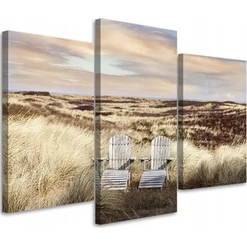 Obraz OBRAZ TRYPTYCH Krajina Příroda 60x40