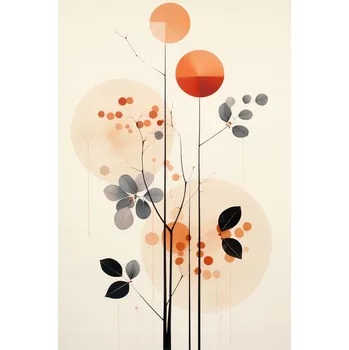 Plakát Plakát Podzimní Melodie bez rámu 61 x 91,5 cm