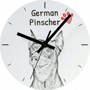 Hodiny Nástěnné hodiny Art-Dog bílé 20 cm