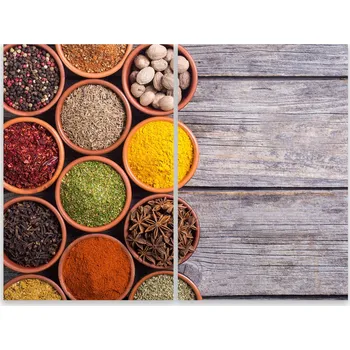 Kuchyňské prkénko Skleněná Ochranná Deska a Krájecí Prkénko | Indukce, Sporák ds-0489