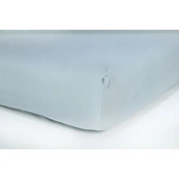 Prostěradlo PROSTĚRADLO JERSEY S GUMOU 160x200 SVĚTLE ŠEDÉ