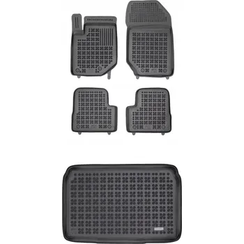 autokoberec Gumová sada autokoberců a rohož Peugeot 208 II od roku 2019, 2-místná verze