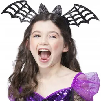 Čelenka Čelenka do vlasů Smiffys - černý netopýr