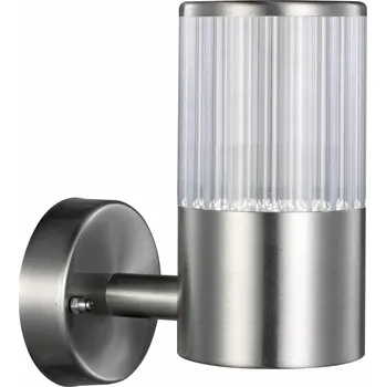 Nástěnné svítidlo Venkovní nástěnné svítidlo Polux stříbrné, šedé s integrovaným LED zdrojem 3,6 W