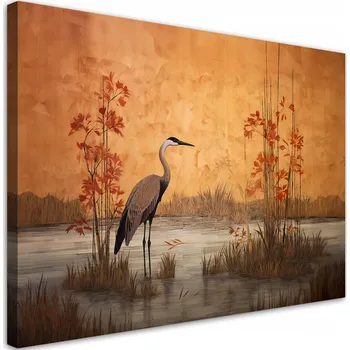 Obraz Obraz na plátně, Orientální jeřáb - 60x40