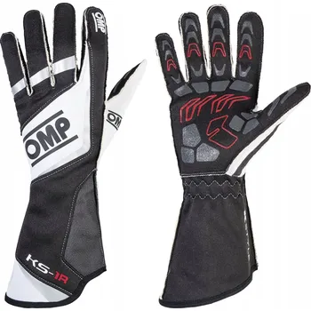 Rukavice Kartingové rukavice OMP KS-1R černé L