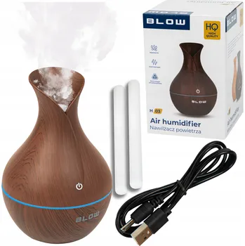 Zvlhčovač vzduchu Čistička vzduchu Blow H-03, tmavě hnědá