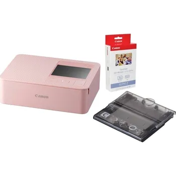 Canon SELPHY CP1500, růžová + PCC-CP400 + sada KC-36IP (54x86 mm)