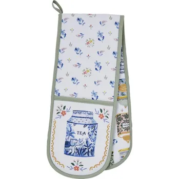 Chňapka Kuchyňská dvojitá rukavice Tea Tins