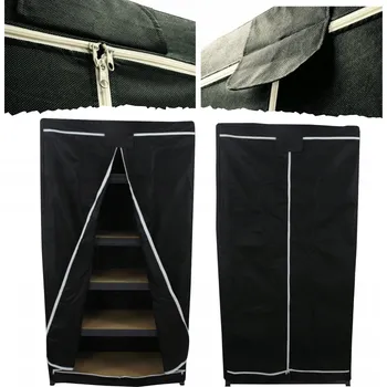 Obraz Ochranný obal na regál 270x180x60 cm, pouzdro na stojan ČERNÝ ODOLNÝ