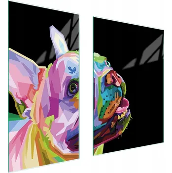 Kuchyňské prkénko Krájecí deska TMK ArtDeko sklo 2 ks