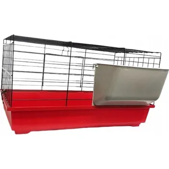 Klec pro králíka 60 cm S KRMÍTKEM pro morčata