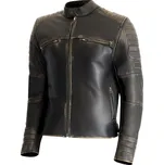 Kožená bunda na motorku RSA Vintage hnědá M