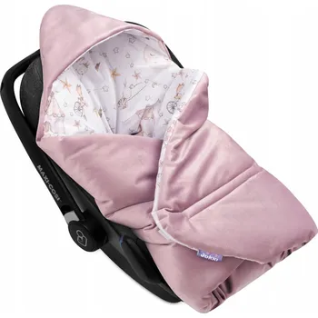 Zavinovačka DEKA DO AUTOSEDAČKY ZAVINOVAČKA VELVET s kapucí