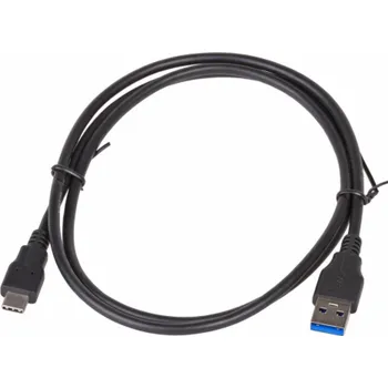 Datový kabel Akyga kabel USB 3.1 type C 1.0m/černá