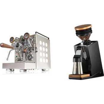 Kávovar Rocket Espresso Appartamento, white, walnut + Eureka Mignon…