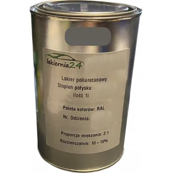 Lak na dřevo Barva Polyuretanová průmyslová barva, polyuretanový lak 1l lesk 2:1 RAL 7039