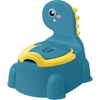 Kojenecká hygiena Nočník s opěrkou - DINOSAURUS - ZELENÝ (Značka: GLENMORE)