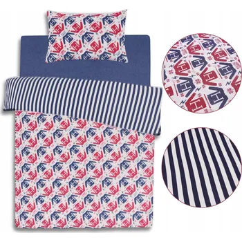 Povlečení HARRY POTTER Bavlněné POVLEČENÍ oboustranné MLÁDEŽNICKÉ DĚTSKÉ 135x200cm