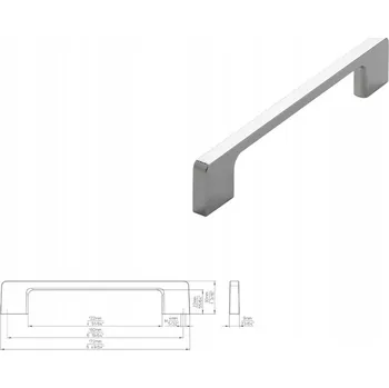 Nábytková úchytka SIRO 2027-172ZN1 chrom lesklý