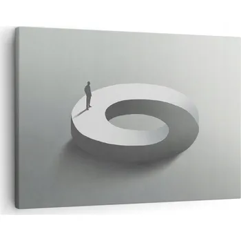 Obraz Obraz na plátně do obýváku, ložnice 70x50 - člověk, foto obrazy na zeď