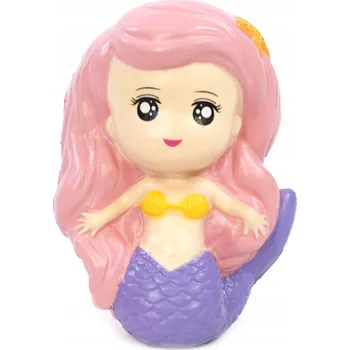 Panenka MAČKACÍ HRAČKA SQUISHY Mořská panna Panenka 15 cm
