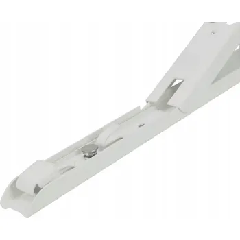 Úhloměr Skládací úhelník 350x1,4 mm bílý