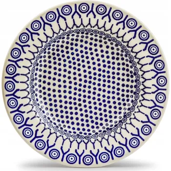 Talíř Hluboký talíř na polévku 23,5 cm Bolesławiec, dekor GZ35 K2