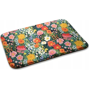 Koberec Koberec Hustý kobereček do dětského pokoje pro děti, květinový vzor