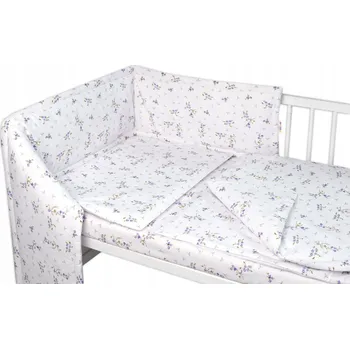 Povlečení Sada povlečení Baby Nellys 90 x 120 cm bílá