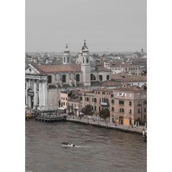 Obraz Plakát Městská krajina Benátek 2 bez rámu 29,7 x 42 cm