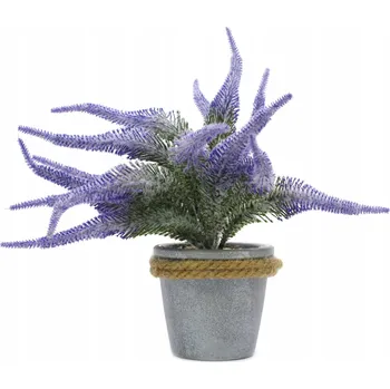 umělá květina UMĚLÉ KVĚTY V KVĚTINÁČI 25 cm různé druhy