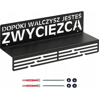 Věšák Věšák na medaile Vítěz s poličkou + šrouby