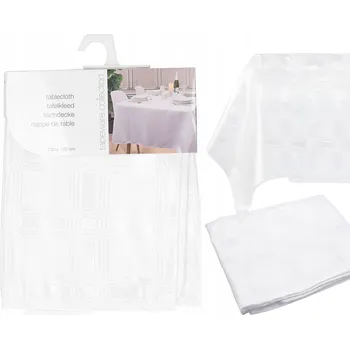 ubrus PLAMOVZDORNÝ UBRUS na vánoční stůl Velikonoce kuchyňský 130 x 180 cm