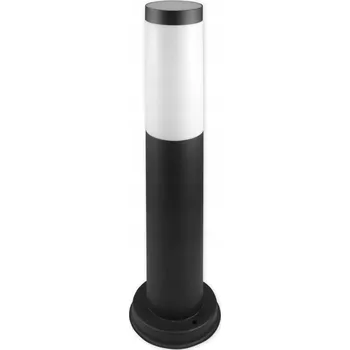 Stojací lampa Stojací zahradní lampa sloupek 45cm 230V kulatý černá na 1x LED žárovku E27