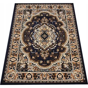 Koberec KOBEREC TURECKÝ KLASICKÝ TMAVĚ MODRÝ TURECKÉ KOBERCE DO OBÝVÁKU BCF 60X100