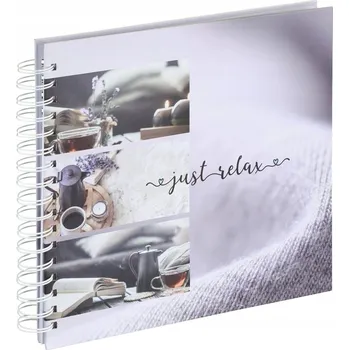 Hama Fotoalbum Relax Barevné 100 listů na fotografie 10 x 15 cm, spirálová vazba