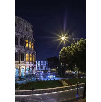 Obraz Plakát Slavné Koloseum v Římě, Itálie - bez rámu 29,7 x 42 cm