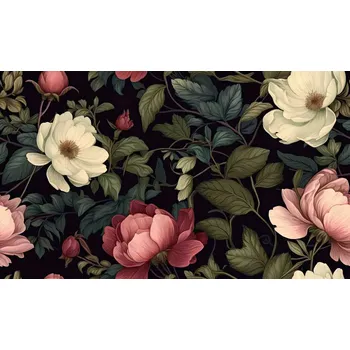 VODĚODOLNÁ LÁTKA OXFORD TAJEMNÁ ZAHRADA